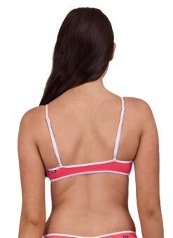 JOLYN Women's Amanda Scoop Neck Bikini Top 25 JOLYN Women's Amanda Scoop Neck Bikini Top -Swimwear Outlet 8859410956456 coralreefwhite 3a