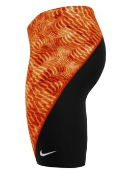 Nike Men's Hydrastrong Pool Lanes Jammer Swimsuit 28 Nike Men's Hydrastrong Pool Lanes Jammer Swimsuit -Swimwear Outlet 8890972111016 teamorange 2a